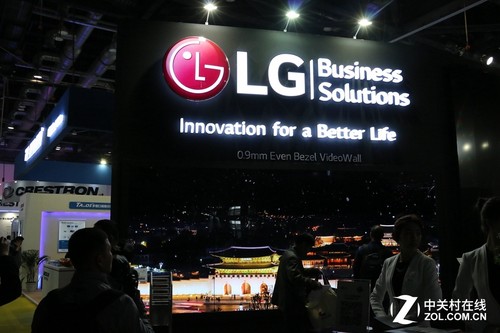 LG商用在InfoComm上的展臺(tái)