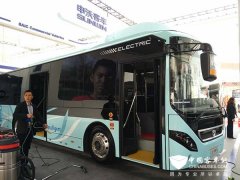 申沃兩款純電動客車首發(fā)亮相國際汽車展覽會